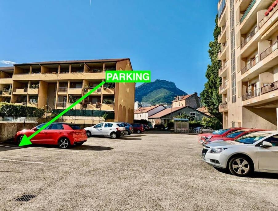 Excellent T2 - Moderne & Tout Equipe Avec Parking Гренобль Екстер'єр фото